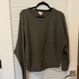 Cyrus Olive Pull Over Sweater